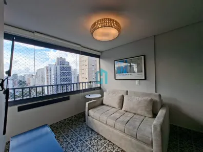 Apartamento com 1 Quarto para alugar, 31m² no Indianópolis, São Paulo