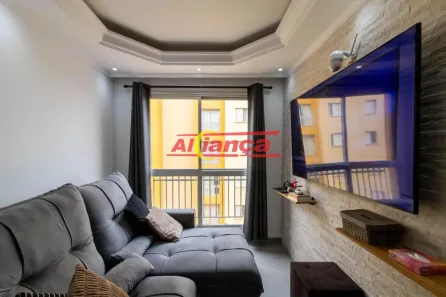 Apartamento com 2 Quartos à venda, 56m² no Jardim São Judas Tadeu, Guarulhos
