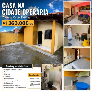 Casa com 2 Quartos à venda, 200m² no Cidade Operária, São Luís