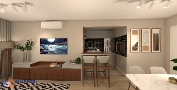 Apartamento com 2 Quartos à venda, 59m² no São João, Porto Alegre