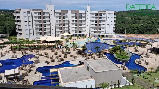 Apartamento com 2 Quartos à venda, 54m² no Setor Lagoa Quente, Caldas Novas