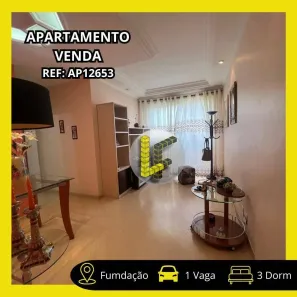 Apartamento com 3 Quartos à venda, 63m² no Fundação, São Caetano do Sul