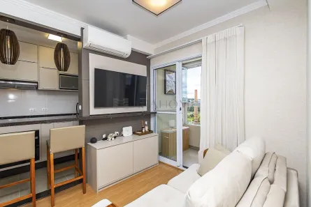 Apartamento com 2 Quartos para alugar, 51m² no Bacacheri, Curitiba