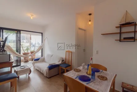 Apartamento com 1 Quarto para alugar, 48m² no Itaim Bibi, São Paulo