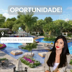Apartamento com 1 Quarto à venda, 28m² no Maracaipe, Ipojuca