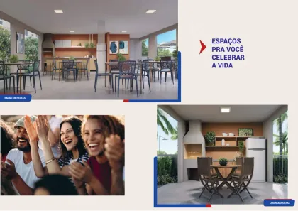 Apartamento com 2 Quartos à venda, 40m² no Siqueira, Maracanaú