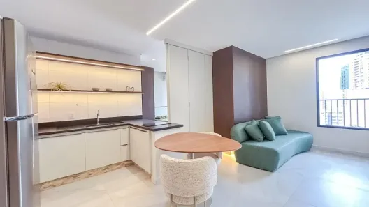 Apartamento com 1 Quarto à venda, 43m² no Setor Marista, Goiânia