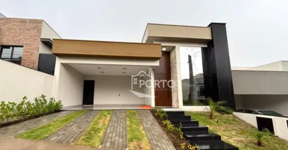 Casa de Condomínio com 3 Quartos à venda, 162m² no Jardim Tatuapé, Piracicaba