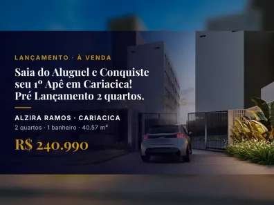 Apartamento com 2 Quartos à venda, 40m² no Alzira Ramos, Cariacica