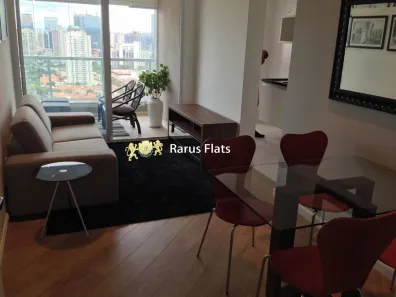 Apartamento com 1 Quarto para alugar, 50m² no Brooklin Paulista, São Paulo