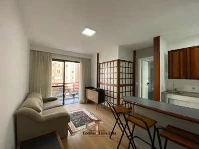 Apartamento com 1 Quarto para alugar, 40m² no Moema, São Paulo