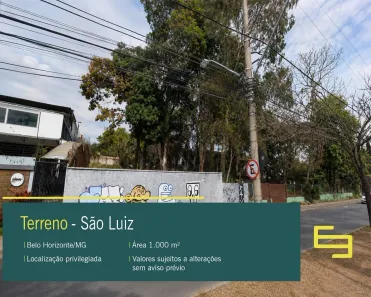 à venda, 1000m² no São Luiz, Belo Horizonte