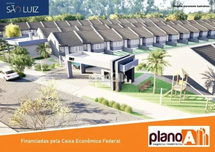 Casa de Condomínio com 2 Quartos à venda, 44m² no São Luiz, Gravataí