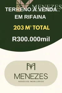 Lote/Terreno à venda, 203m² no RIFAINA, Rifaina