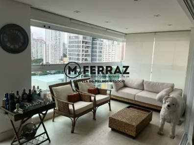 Apartamento com 3 Quartos para venda ou aluguel, 210m² no Vila Olímpia, São Paulo