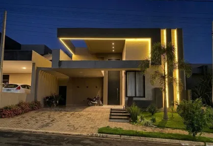 Casa de Condomínio com 3 Quartos à venda, 200m² no Quinta do Lago Residence, São José do Rio Preto