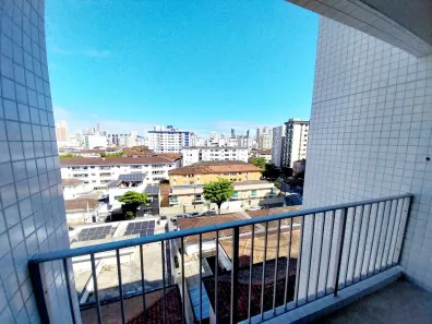 Apartamento com 2 Quartos para alugar, 100m² no Campo Grande, Santos