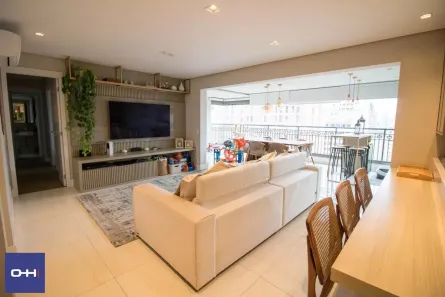 Apartamento com 3 Quartos à venda, 137m² no Santo Amaro, São Paulo