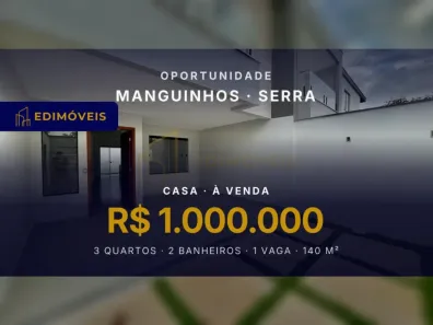 Casa com 3 Quartos à venda, 140m² no Manguinhos, Serra