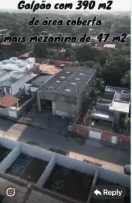 Galpão/Depósito/Armazém com 1 Quarto para alugar, 480m² no , São José de Ribamar