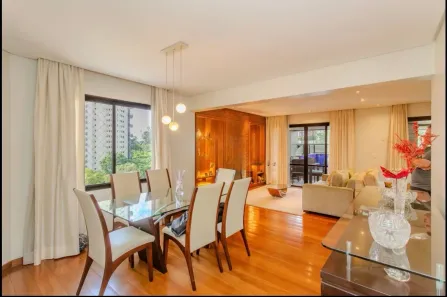 Apartamento com 4 Quartos para alugar, 233m² no Vila Andrade, São Paulo
