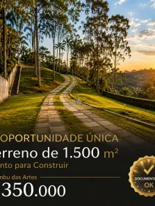 Lote/Terreno à venda, 1500m² no Chácaras Lidia, Embu das Artes