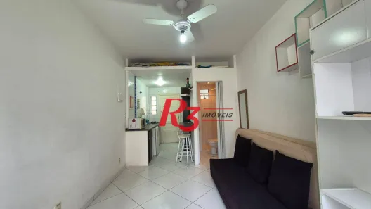 Kitnet com 1 Quarto à venda, 28m² no José Menino, Santos