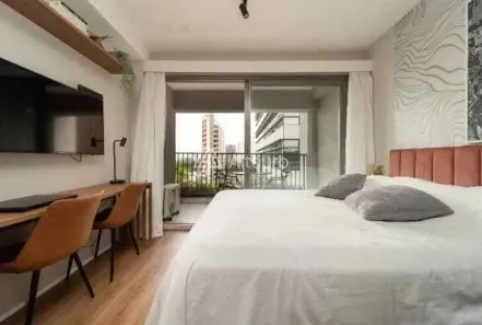 Apartamento com 1 Quarto à venda, 30m² no Indianópolis, São Paulo
