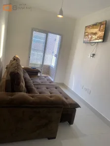 Apartamento com 2 Quartos para alugar, 75m² no Guilhermina, Praia Grande