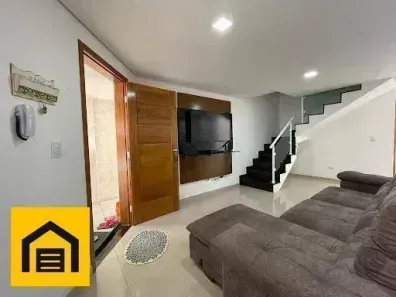Sobrado com 3 Quartos à venda, 168m² no Parque São Vicente, Mauá