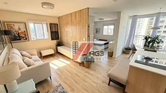 Apartamento com 1 Quarto para alugar, 45m² no Vila Palmeiras, São Paulo