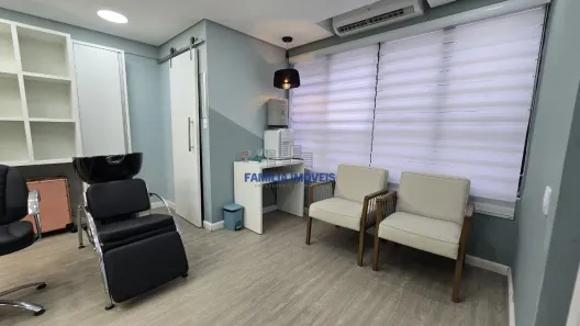 Sala Comercial para venda ou aluguel, 39m² no Encruzilhada, Santos