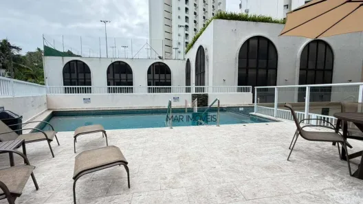 Apartamento com 3 Quartos para alugar, 87m² no Mar e Céu, Guarujá