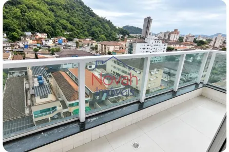 Apartamento com 2 Quartos para alugar, 65m² no Marapé, Santos
