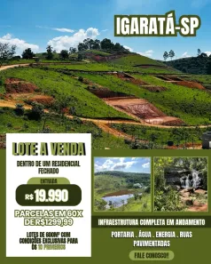 Lote/Terreno à venda, 600m² no Centro, Igaratá
