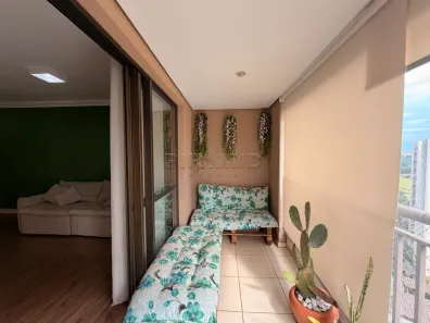 Apartamento com 3 Quartos para alugar, 98m² no Jardim Nova Aliança Sul, Ribeirão Preto