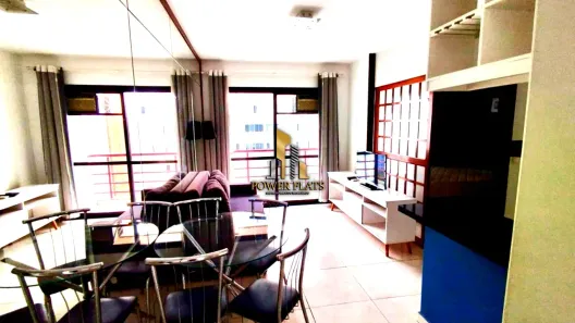 Apartamento com 1 Quarto para alugar, 40m² no Moema, São Paulo