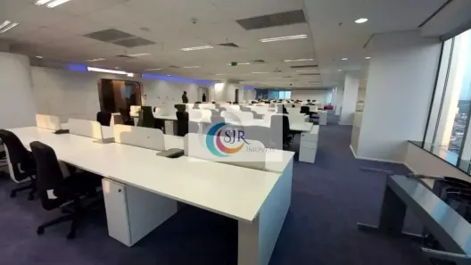 Sala Comercial para alugar, 444m² no Vila São Francisco (Zona Sul), São Paulo