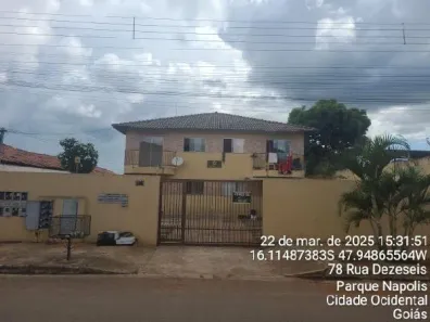 Apartamento com 2 Quartos à venda, 47m² no Parque Nápolis A, Cidade Ocidental