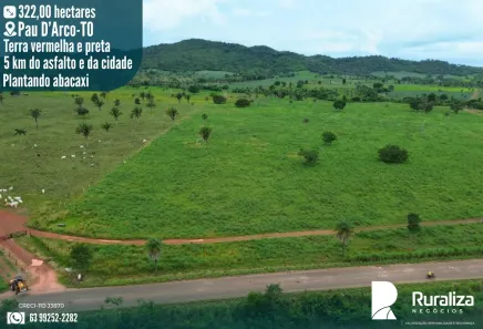 Fazenda/Sítio à venda, 322m² no , Pau D'Arco