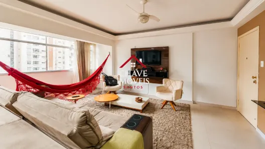 Apartamento com 3 Quartos à venda, 122m² no Gonzaga, Santos