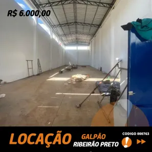 Galpão/Depósito/Armazém para alugar, 489m² no Centro, Ribeirão Preto