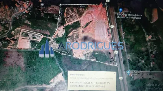 Lote/Terreno à venda, 169000m² no Centro, Candeias