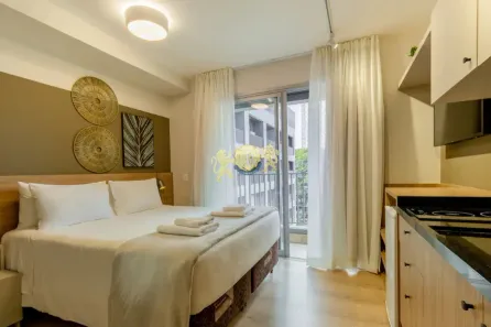 Flat com 1 Quarto à venda, 26m² no Jardim Paulistano, São Paulo