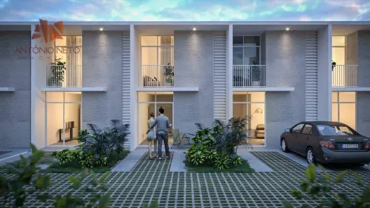 Casa de Condomínio com 3 Quartos à venda, 54m² no Prefeito José Walter, Fortaleza