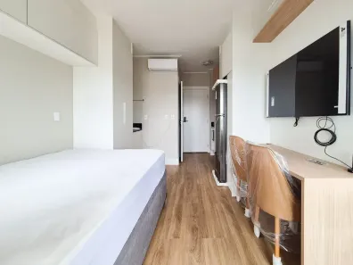 Apartamento com 1 Quarto para alugar, 20m² no Jardim das Acácias, São Paulo
