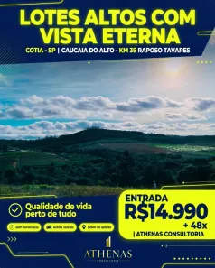 Lote/Terreno à venda, 500m² no Centro (Caucaia do Alto), Cotia