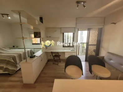 Flat com 1 Quarto para alugar, 37m² no Moema, São Paulo