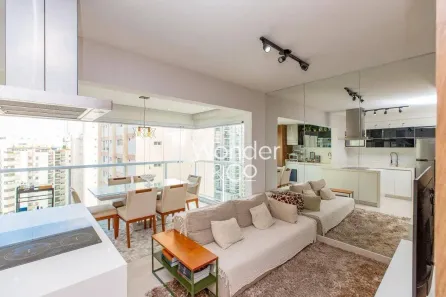 Apartamento com 1 Quarto à venda, 43m² no Santo Amaro, São Paulo