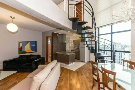 Apartamento com 1 Quarto para alugar, 90m² no Mercês, Curitiba